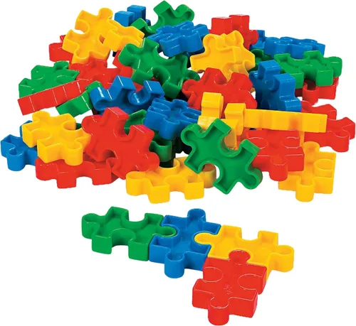 Miniatura 2 de Fun Express Juego de bloques en forma de rompecabezas (50 piezas) - 50 piezas - Actividades educativas y de aprendizaje para niños VBS 2026