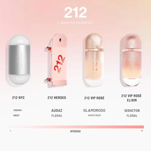 Miniatura 5 de Carolina Herrera 212 VIP Rose Eau de Parfum con atomizador, edp, para mujer CH2VR9351506