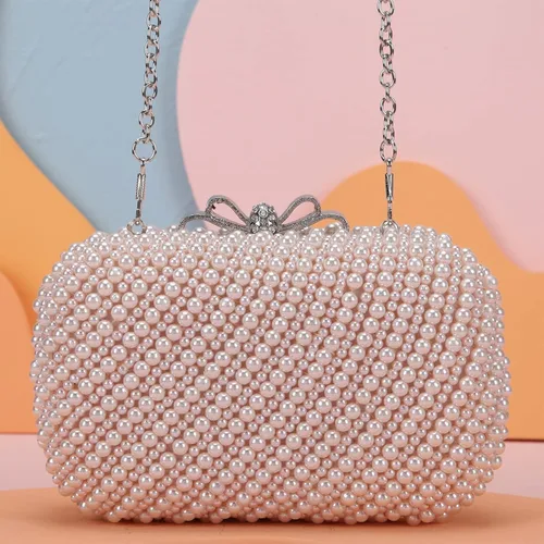 Miniatura 8 de Fawziya - Bolso de noche para mujer diseño de lazo