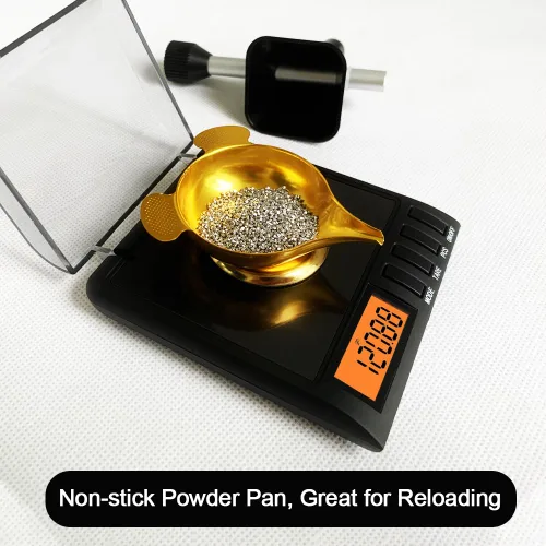 Miniatura 3 de Reloading Scale with Powder Trickler, 750 Grains x 0.02 gn, Metal Powder Pan and Handy Scoop, Milligram Scale for Powders, 50g x 0.001g, 6 Weighing