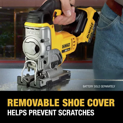 Miniatura 5 de DEWALT Sierra de calar de 20 V máximo, solo herramienta (DCS331B)