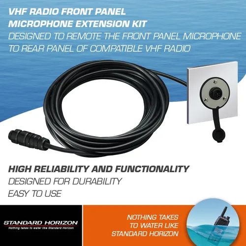 Miniatura 3 de STANDARD Horizon Kit de extensión de micrófono MEK-4 para GX5000/GX5500