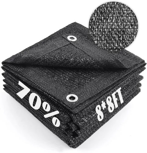 Miniatura 27 de Cool Area Lona de malla con ojales para cubierta de plantas, toldo de patio de 10 x 20 pies, para jardín, pérgola, invernadero, coche, granero, 55%