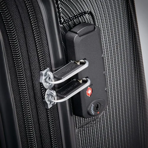 Miniatura 6 de Samsonite Winfield 3 DLX Spinner, Negro, Maleta de mano de 20 pulg.