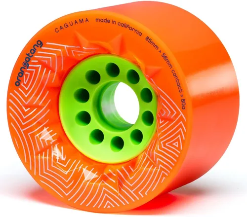 Miniatura 4 de Orangatang Caguama - Ruedas de 3.346 in para crucero, monopatines eléctricos de bricolaje (juego de 4)