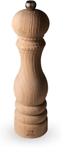 Miniatura 12 de Bistro Nature - Molinillo de pimienta de madera reciclada manual y su pimienta de comercio justo, 3.9 in - 4 pulgadas