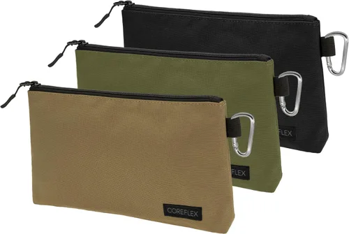 Miniatura 14 de COREFLEX Bolsa de herramientas de alta calidad con cremallera, bolsa de herramientas pequeña, bolsa de almacenamiento multiusos, bolsa