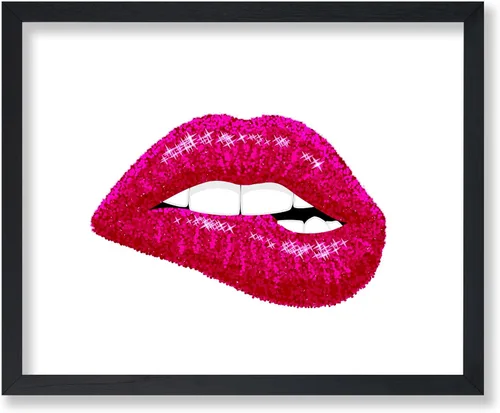 Miniatura 31 de Poster Master Impresión de labios dorados, póster de mordida de labio, arte moderno y minimalista, regalo bohemio para hombres y mujeres, diseño