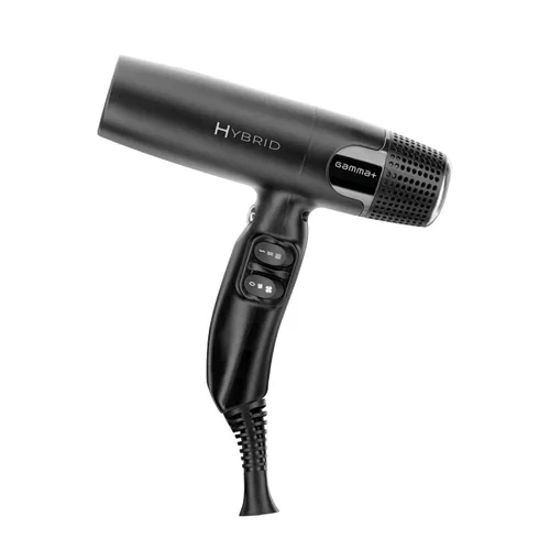 Miniatura 2 de GAMMA+ Secador de pelo profesional híbrido ligero, tecnología iónica, bajo ruido con 2 boquillas y difusor