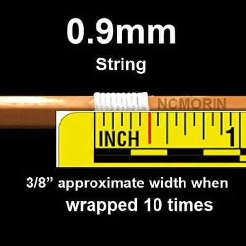 Miniatura 2 de Cable ciego de ventana marrón oscuro de 0.071 in, cuerda (25 pies)