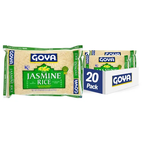 Miniatura 10 de Goya Foods Jazmín Arroz, 5 libras (paquete de 8)