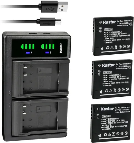 Miniatura 6 de Kastar LTD2 USB Battery Charger Replacement for Panasonic DMW-BCK7 DMW-BCK7E DMW-BCK7GK DMW-BCK7PP ACD-341, NCA-YN101F NCA-YN101G NCA-YN101H
