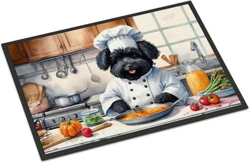 Miniatura 63 de Caroline's Treasures DAC6179MAT Affenpinscher - Tapete para puerta delantera, para interiores y exteriores, para entrada, antideslizante, lavable