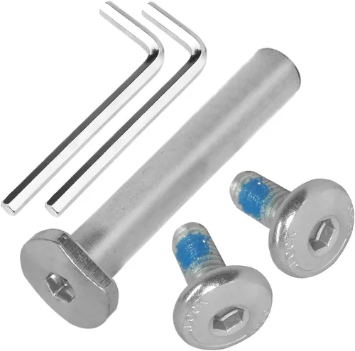 Piezas de Scooter para Niños Hex Lock para Delantero y Trasero Masculino y Femenino M8 Tornillos para Ejes de Reparación de Herramientas para