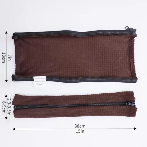 Miniatura 6 de Forcheer - Fundas elásticas para reposabrazos de silla de oficina, resistentes al agua, de Spandex y Jacquard, para sillas de oficina y computadora