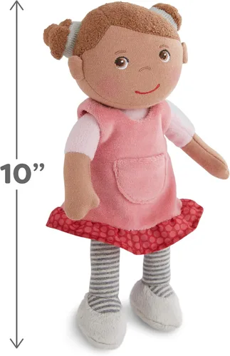 Miniatura 3 de HABA Snug Up Camilla - Muñeca suave de 10 pulgadas, lavable a máquina, perfecta para acurrucarse, primera muñeca suave y figura de felpa para niños