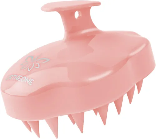 Miniatura 9 de URTHEONE Masajeador de Cuero Cabelludo Cepillo de Champú, Cepillo de Cabello de Silicona Suave para Cabello Húmedo, Seco, Graso, Rizado, Liso, Verde