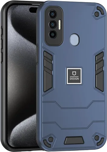 Miniatura 324 de Funda compatible con Huawei Y9 Prime (2019), compatible con Huawei Y9 Prime (2019) 4G STK-L21 2 en 1 [PC duro + TPU], funda de teléfono azul