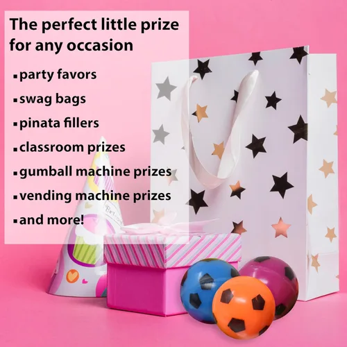 Miniatura 5 de Kiddie Play 25 Bouncy Balls for Kids Party Favors Bouncy Ball 27mm Superball Small Rubber Balls for Kids
