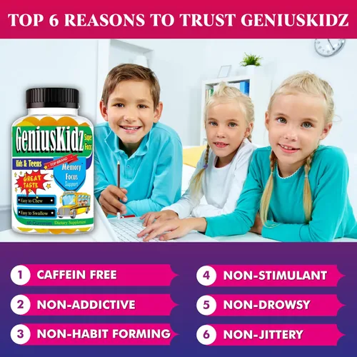 Miniatura 5 de Celebrity Lifestyle Product Suplemento de enfoque de apoyo cerebral para niños y adolescentes Omega 3 gomita de vitamina memoria y atención