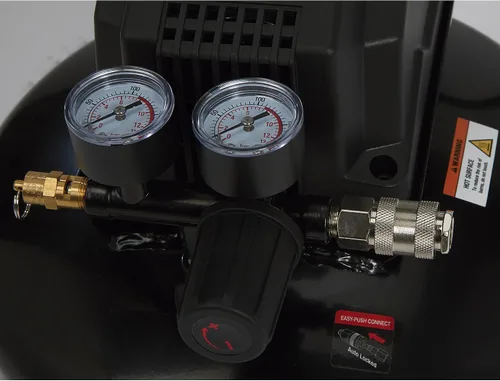Miniatura 7 de Ironton Compresor de Aire Tipo Panqueque Sin Aceite, 0.3 HP, 3 Galones, 110 PSI