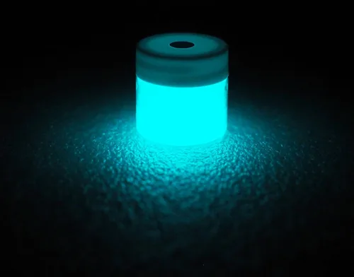 Miniatura 3 de Super Phos Pigmento en polvo que brilla en la oscuridad, 0.5 onzas (0.53 oz) (aguamarina neutro)
