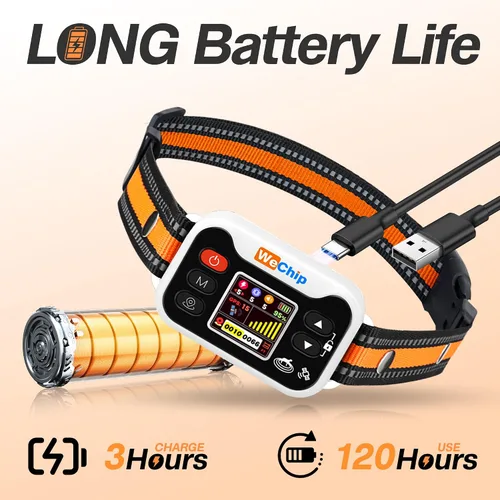 Miniatura 5 de Collar para perro con GPS con 3 modos de corrección, sistema inalámbrico de valla para perro con apertura al aire libre IPX7 impermeable