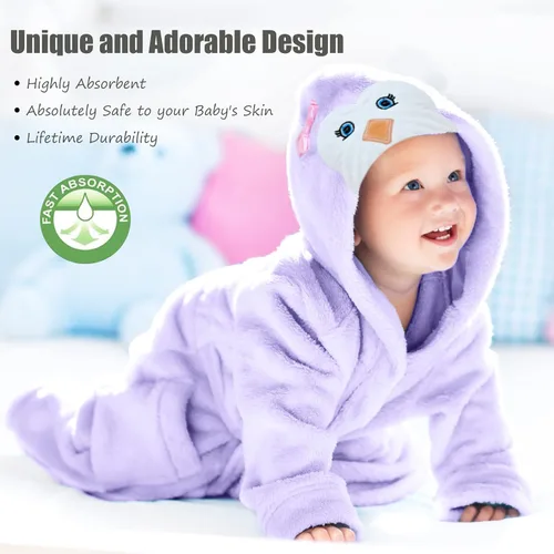 Miniatura 2 de HIPHOP PANDA Baby Robe for 0-9 Months