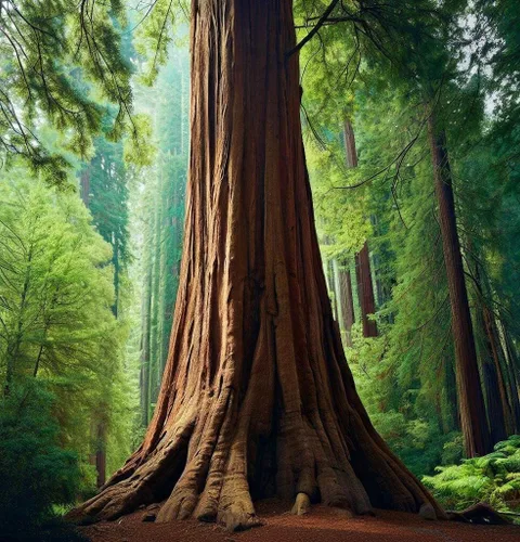Miniatura 2 de Sequoia sempervirens (Redwood, California Redwood, Coast Redwood) Semillas de árboles, Iconic and Majestic Evergreen, Seeds de MySeeds.Co, usted
