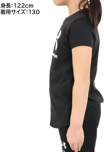Miniatura 3 de Under Armour Camiseta de manga corta con gráfico Live Sportstyle para niña