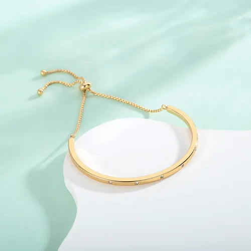 Miniatura 4 de INNERDIVA Pulsera de eslabones para mujer, pulsera de eslabones ajustable para mujer, aniversario, Navidad, cumpleaños, regalo para niña y esposa