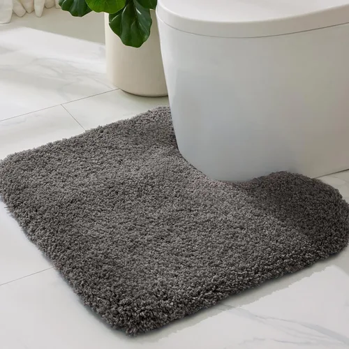 Miniatura 39 de ILANGO Alfombras de Baño Beige 32" × 20" Antideslizantes y Súper Absorbentes Extra Gruesas Suaves, Alfombra de Baño Lavable para Piso, Alfombra
