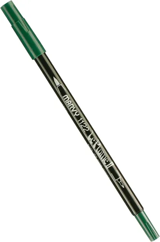 Miniatura 98 de Uchida 1122-C-3 Marvy Extra Fine Tip Le Plume II Rotulador de doble punta, azul