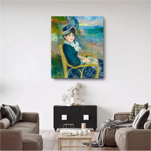 Miniatura 674 de A&T ARTWORK Campo de trigo con cipreses de Van Gogh Las reproducciones de arte clásico mundial, impresiones en lienzo giclée para decoración