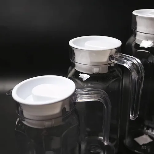 Miniatura 6 de Tapas de jarra de agua, de plástico, a prueba de polvo, resistentes a las salpicaduras, tapones para botellas para jarras de agua, jarras de vidrio