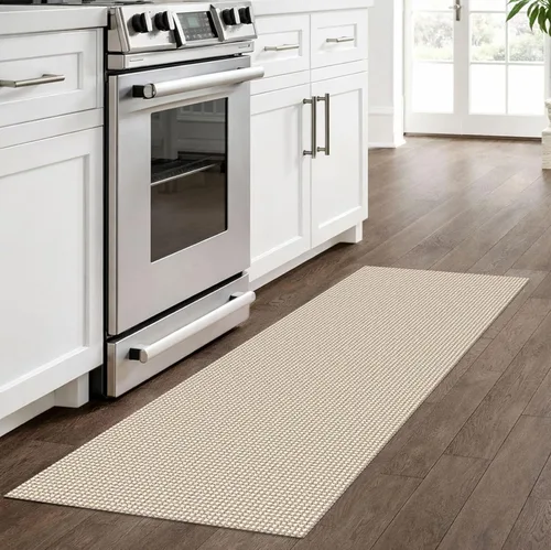 Miniatura 7 de IOHOUZE Alfombra lavable de 2 x 6 pies antideslizante para pasillos, entrada, interiores, alfombras de cocina, alfombra tejida de algodón