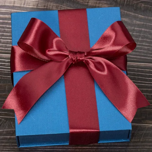 Miniatura 3 de Atrbb Cinta de satén de 25 yardas, 1-1/2 pulgadas de ancho, perfecta para bodas, lazos hechos a mano y envoltura de regalos, rojo vino