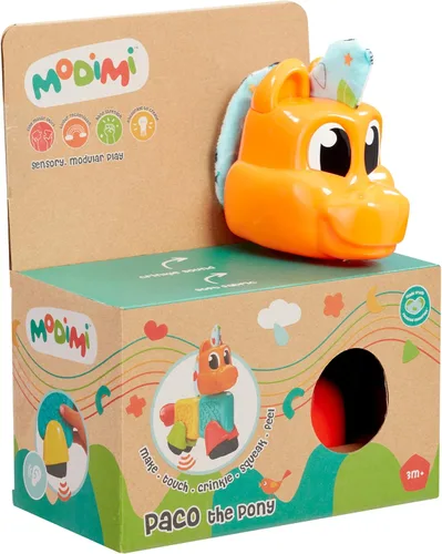 Miniatura 4 de Modimi Pony - Juguetes interactivos multisensoriales para bebés, sistema de juego modular, 3 meses en adelante