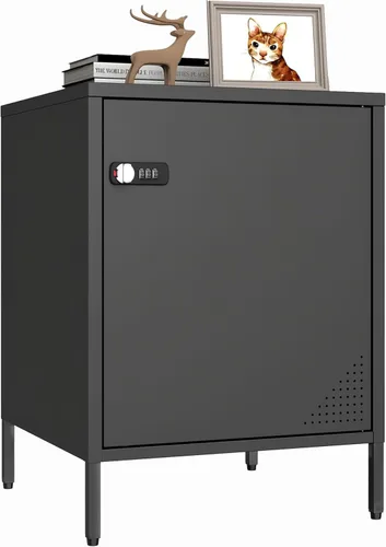 Miniatura 12 de Steehoom Gabinete de almacenamiento de metal 500 (verde, H49.21'')