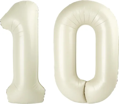 Miniatura 287 de Globos de números de 5 globos de 40 pulgadas, decoraciones de cumpleaños azules para niños y niñas, globos de números azul marino grandes