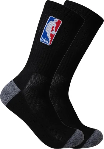 Miniatura 2 de Ultra Game Men’s NBA Official Athletic Cushioned Secure Fit Crew Socks - 6 Pack