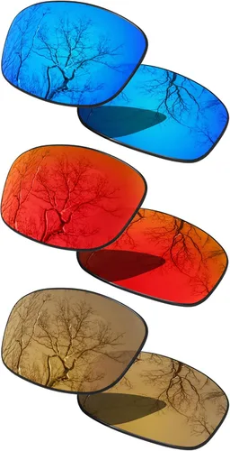 Miniatura 8 de Set of 3 Replacement Lenses for Oakley Fives Squared OO9238 Pack