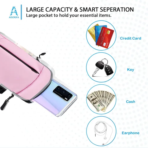 Miniatura 3 de Bandas de brazo con soporte para teléfono para correr, para mujeres y niños, iPhone 15 14 13 12 11 Pro Max Xs Xr X 6 7 8 Plus SE Mini Galaxy Ultra