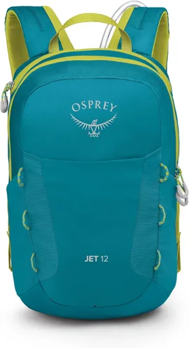 Miniatura 6 de Osprey HydraJet - Mochila de senderismo para niños (12 litros) con depósito hidráulico, color azul Spikemoss azul