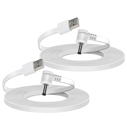 Miniatura 7 de Cable de carga de alimentación compatible con la batería de la cámara Stick Up y la batería de la cámara Spotlight, cable de carga de 10 pies