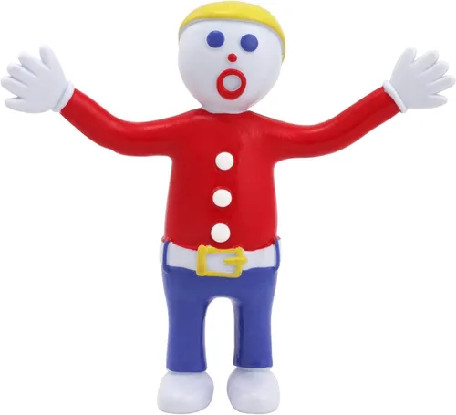 NJ Croce Mr. Bill - Juguete flexible y posable, programa clásico de televisión en vivo de sábado por la noche, figura de acción coleccionable