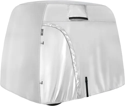Miniatura 10 de Explore Land Funda impermeable para carrito de golf universal, compatible con la mayoría de marcas, para 2/4/6 pasajeros