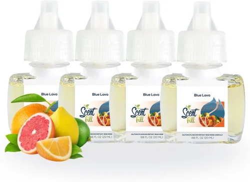 Miniatura 17 de Scent Fill Ambientador enchufable de sidra de manzana, 4 recambios de aceite perfumado