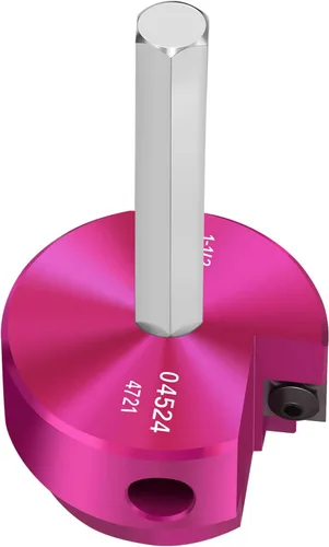 Miniatura 11 de Escariador de Tubería de PVC Cabezal de 1 Pulgada, Protector de Accesorios de PVC con Eje Hexagonal de 1/4 de Pulgada, Escariador de Accesorios
