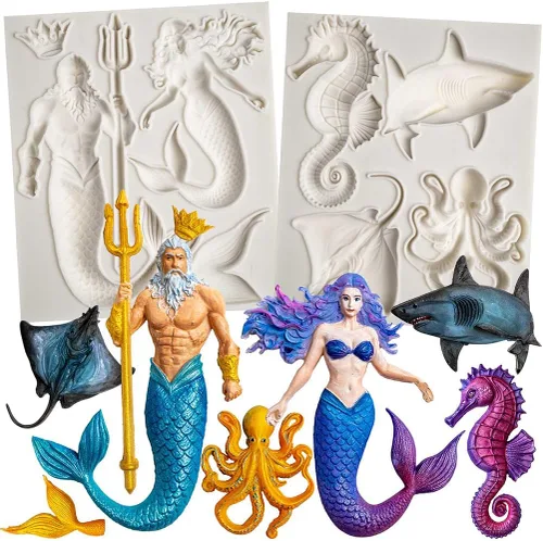 Miniatura 10 de Molde de Arte para Arcilla de Secado al Aire de Policlay, Yeso, Columna Decorativa y Estatua Escultórica Columna y Estatua